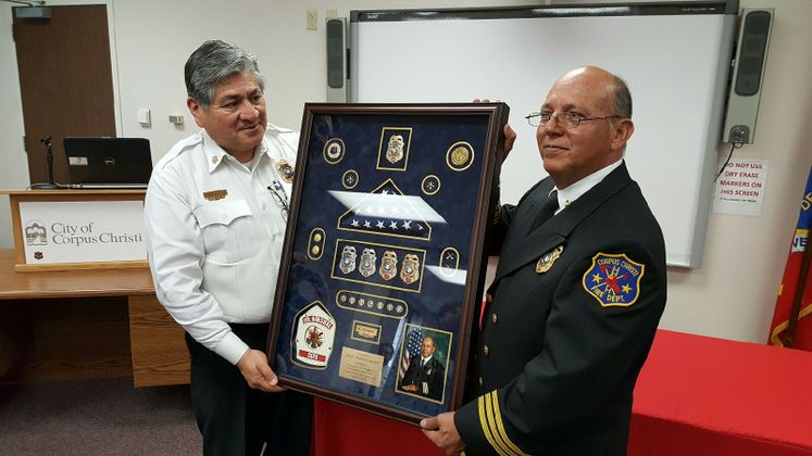 CCFD's Chief A. Cardiel's Farewell Reception