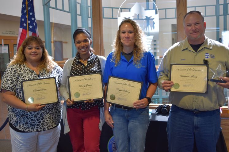 Valdemar Alaniz Employee of the Quarter and Nominees