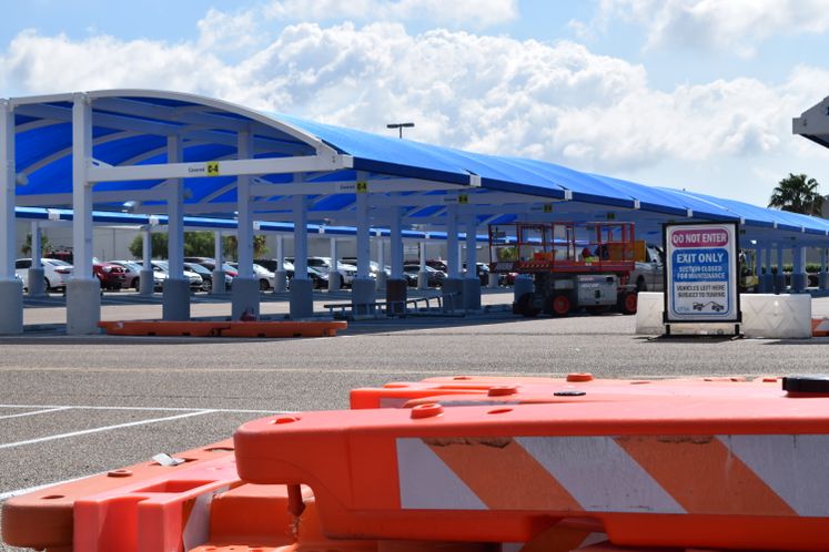 CCIA's Covered Parking Lot