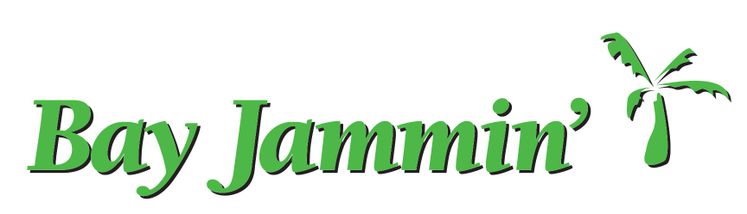 Bay Jammin' Logo green with palm tree