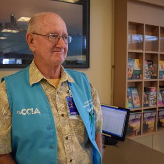 City Volunteer Continues Childhood Dream at Airport City Volunteer Continues Childhood Dream at Airport