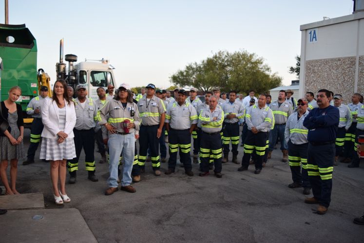 Solid Waste Employees Awarded