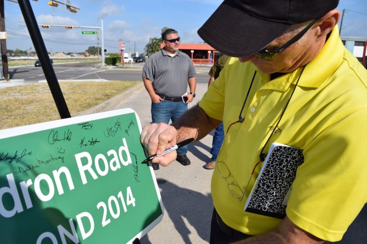 Waldron Rd Completion Celebration