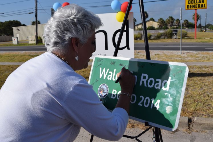 Waldron Rd Completion Celebration