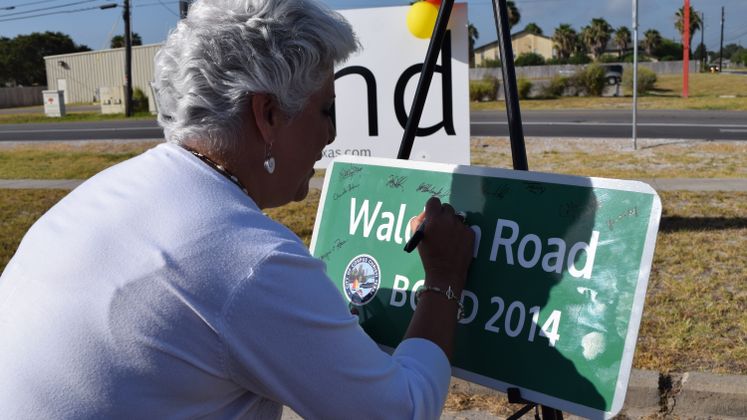 Waldron Rd Completion Celebration