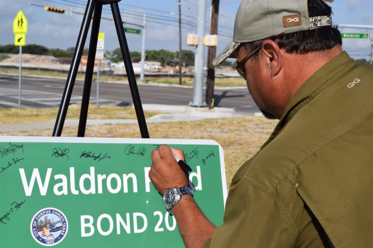 Waldron Rd Completion Celebration