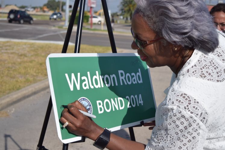 Waldron Rd Completion Celebration