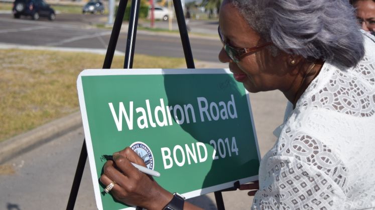 Waldron Rd Completion Celebration