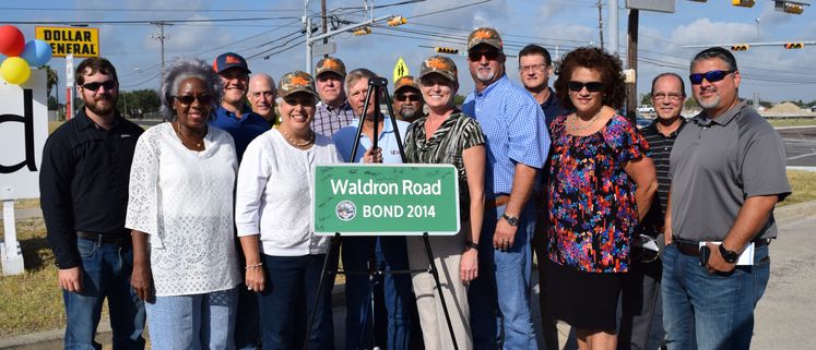 Waldron Rd Completion Celebration