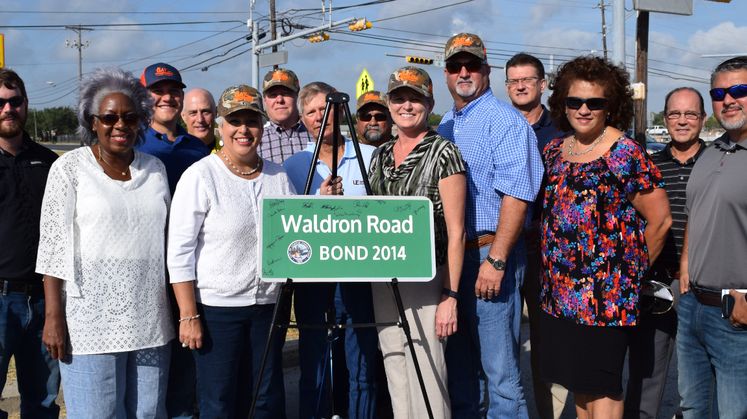 Waldron Rd Completion Celebration