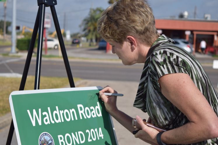 Waldron Rd Completion Celebration