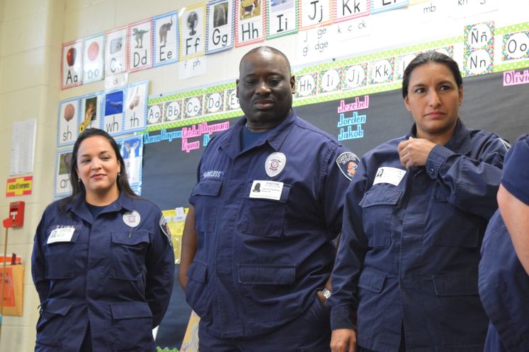 CDC Officers Adopt a Class for School Supplies