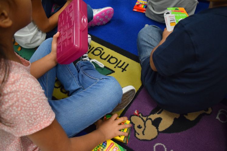 CDC Officers Adopt a Class for School Supplies