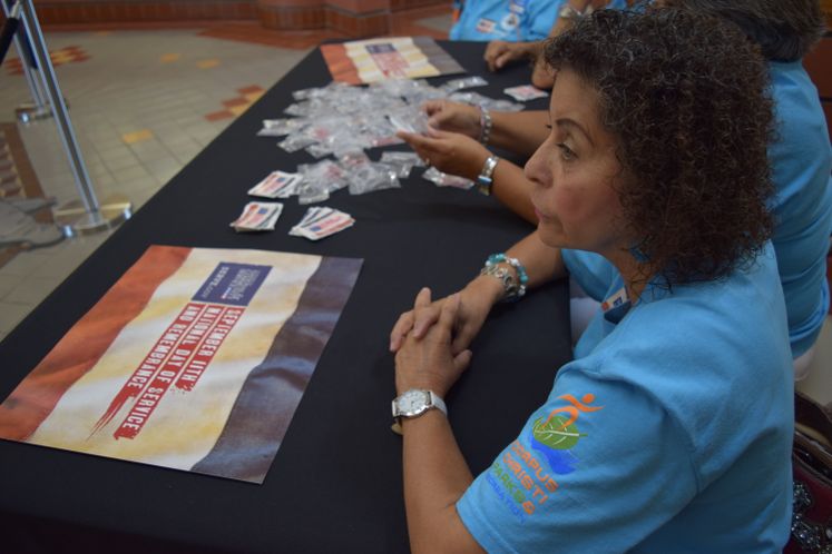 RSVP Volunteers create Remembrance Bracelets