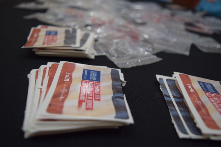 RSVP Volunteers create Remembrance Bracelets