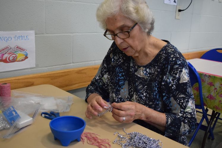 RSVP Volunteers create Remembrance Bracelets