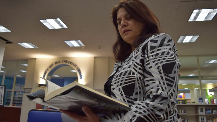 L. Garcia, Library Director.