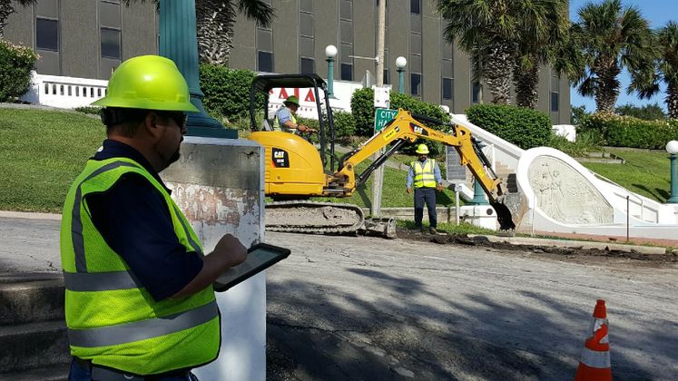 Water Utilities Repair Water Main