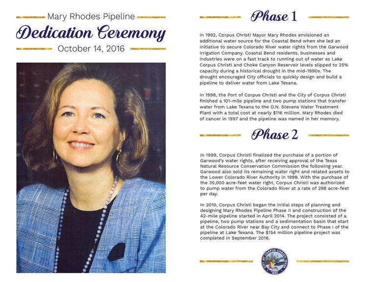 Mary Rhodes Project Information
