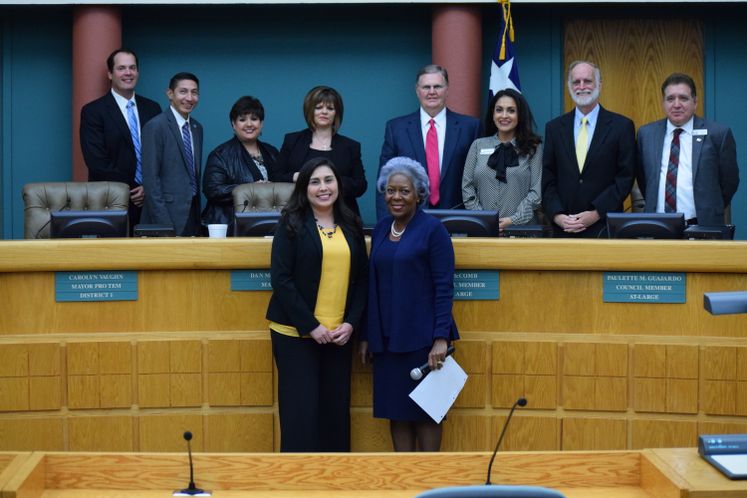 J. Ramirez Recognized by City Manager