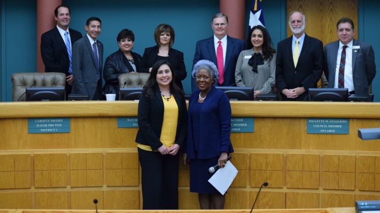 J. Ramirez Recognized by City Manager