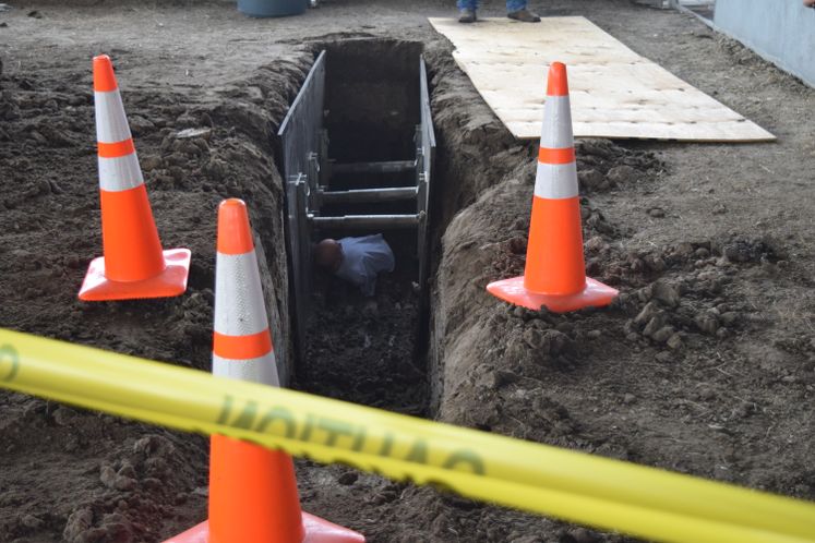 Safe Digging Demonstration