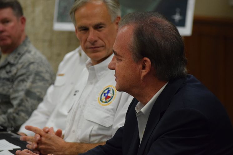 Governor Announces Aid due to Harvey / September