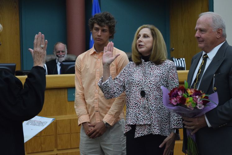 Lindsey-Opel Swearing- in Ceremony / July