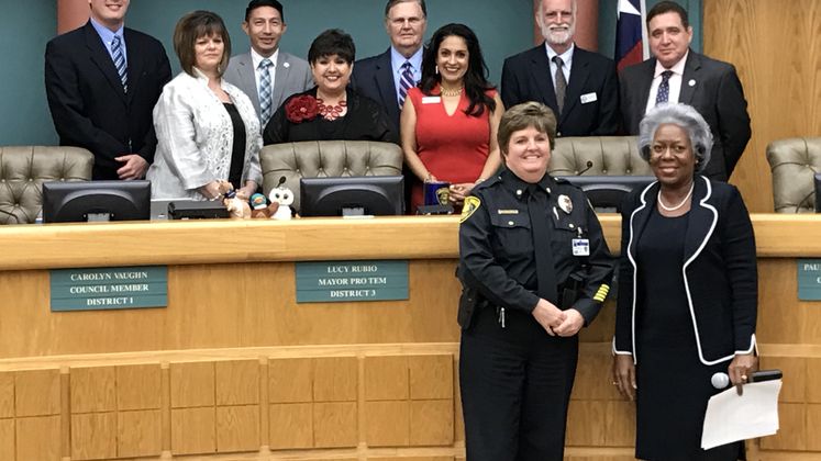 Police Commander Recognized