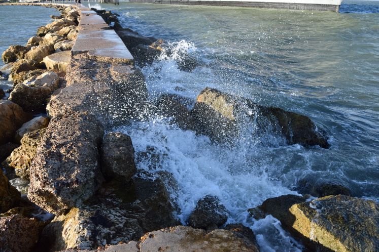 Waves Breaking at CC Bay