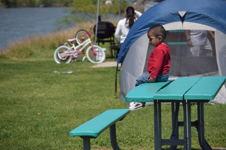 Labonte Park, Easter Camping