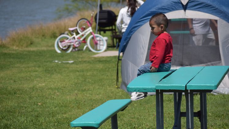 Labonte Park, Easter Camping