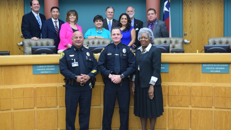 CCPD Police Officer of the Year S. Barker
