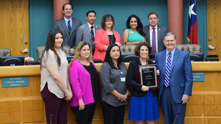 City Secretary Pioneer Award