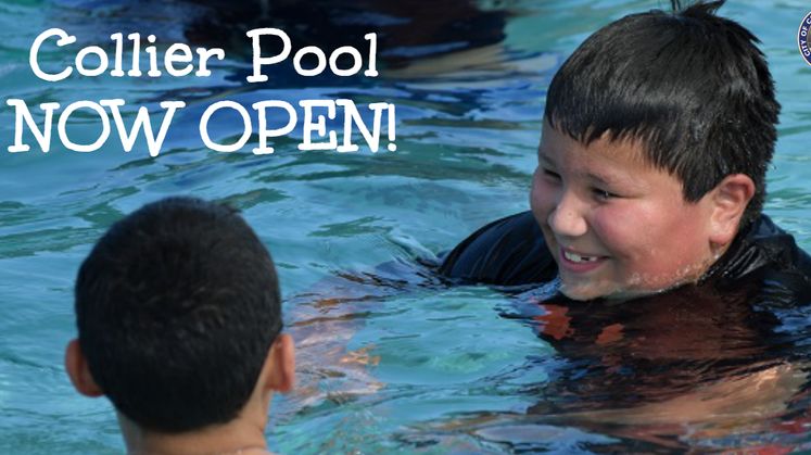 Collier Pool Now Open!
