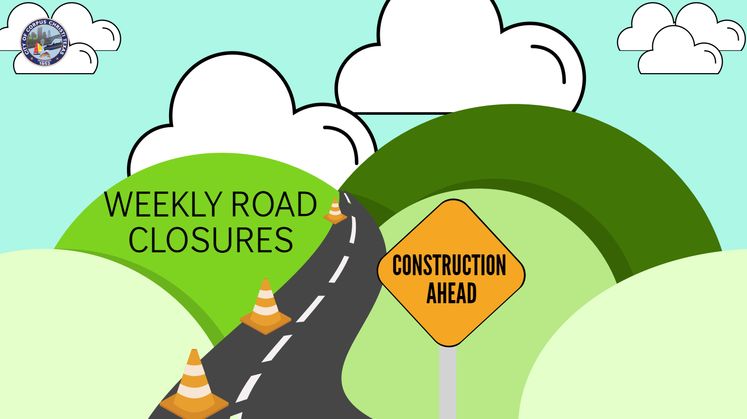 Weekly Road Closures Carousel Update