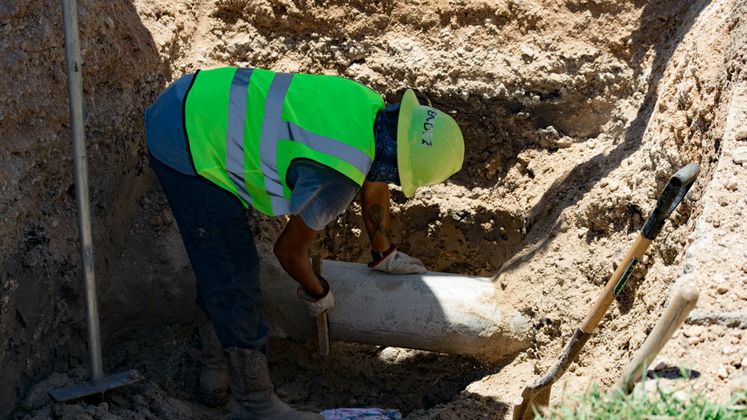 Utilities Worker J. Resendez