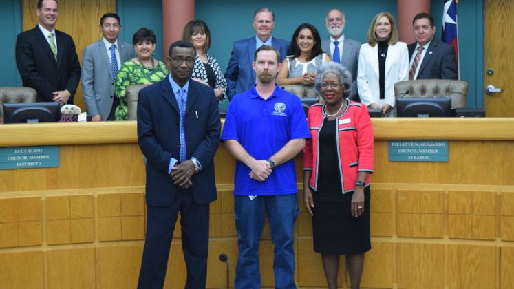 B. Alexander, Employee of the Third Quarter, Recognized