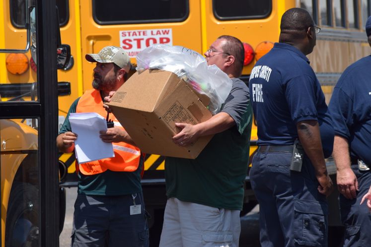 Harvey Evacuees Return to Corpus Christi