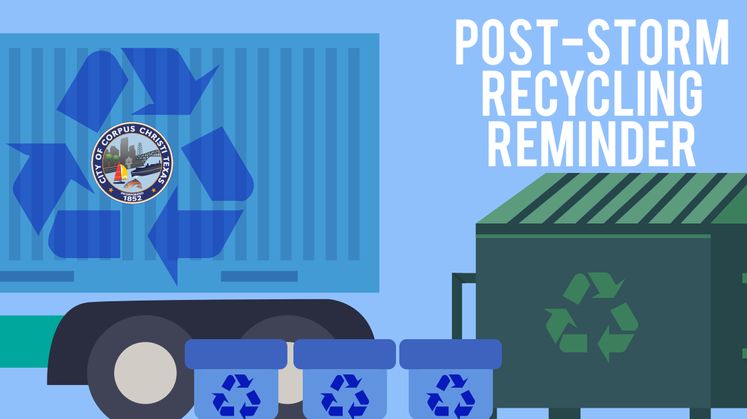 Post Storm Recycing Reminder
