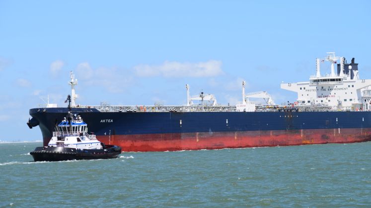 Vessel at Port of Corpus Christi