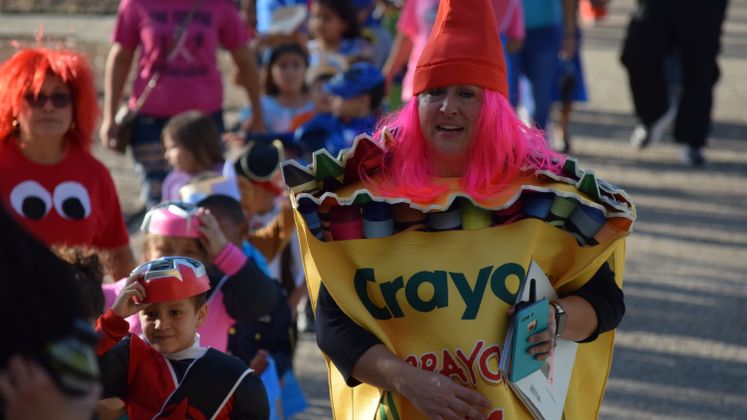G. Evans Students Celebrate Halloween at City Hall