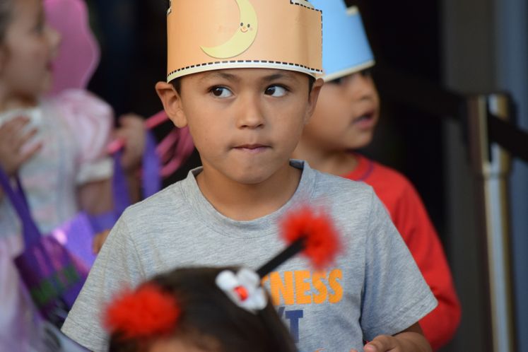 G. Evans Students Celebrate Halloween at City Hall