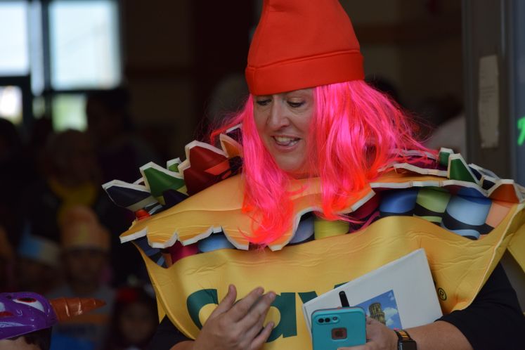 G. Evans Students Celebrate Halloween at City Hall