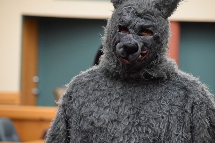 G. Evans Students Celebrate Halloween at City Hall