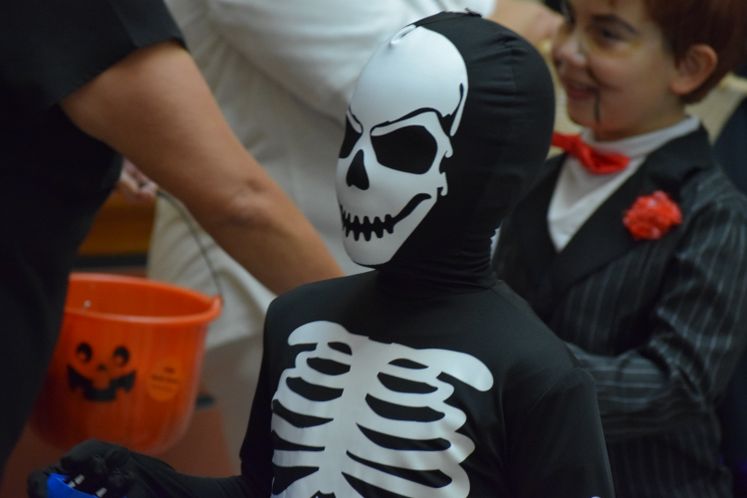 G. Evans Students Celebrate Halloween at City Hall