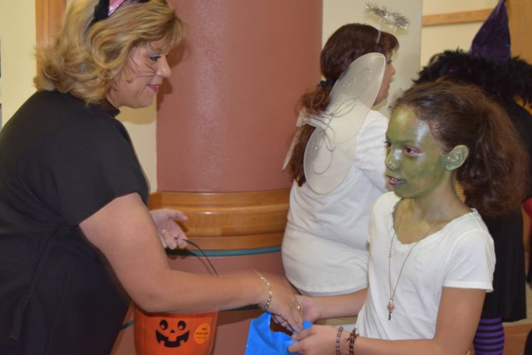 G. Evans Students Celebrate Halloween at City Hall