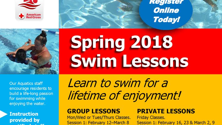 2018 Swim Lessons