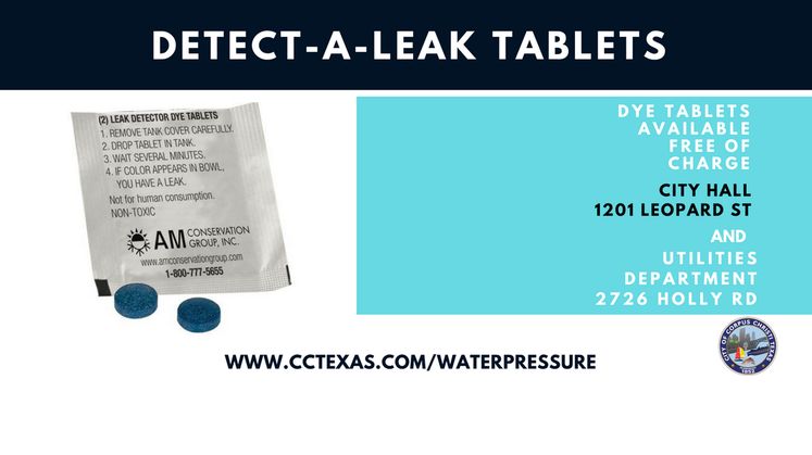 Detect a leak Tablets