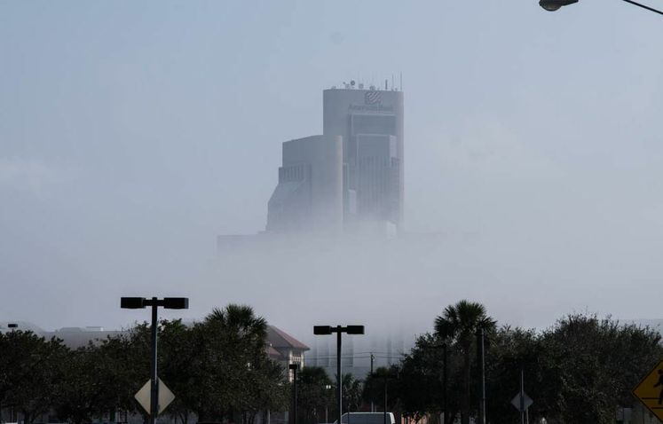 Fog Rolls in the City